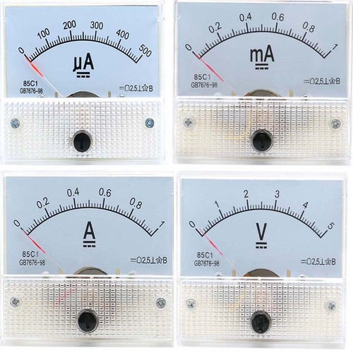 50ua 30a amperometro - 50ua-30a, dc