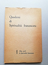 AA.VV. - Quaderni Di Spiritualità Francescana Vol. 1 - Assisi Settembre 1964