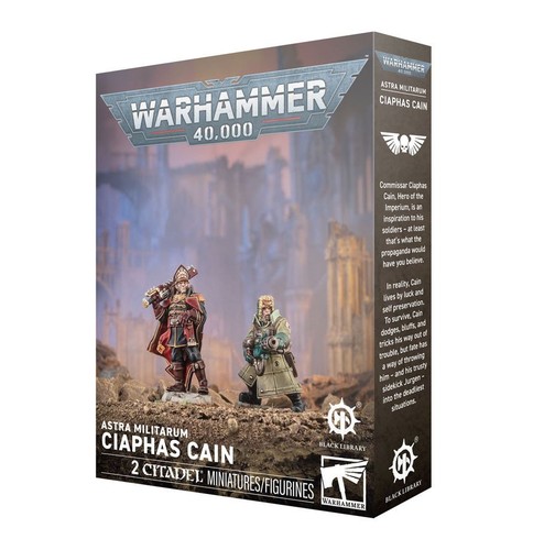 Ciaphas cain set miniature - di,