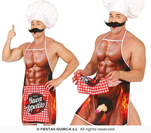 Grembiule con fallo - fallo, sexy