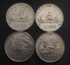 SILVER COINS 500 LIRE