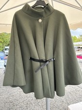 Cap Manteau Vert Kaki Femme