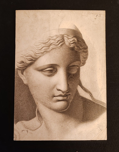 Volto donna scultura classica - volto,