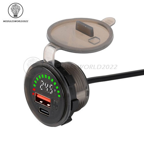 Voltmetro indicatore livello