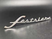 FIAT 1100 103 TV LOGO SESTRIERE SIGLA EMBLEMA FREGIO STEMMA SCRITTA BADGE TARGA