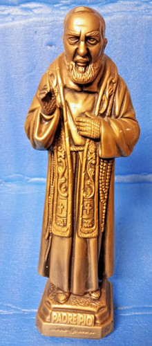 Statue padre pio maria - e,