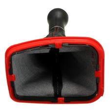 Pomello Cambio 5 Velocità per Golf 4 Jetta Bora Mk4 Rosso