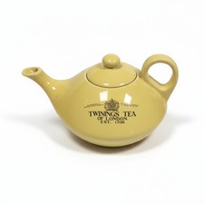 Teiera in Ceramica Color Senape "Twinings Tea of London"