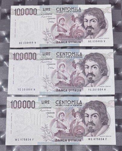 Lotto banconote da 100000 - lotto,