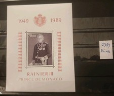 Monaco Foglietto 1989 Principe