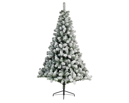 Albero natale innevato - albero,