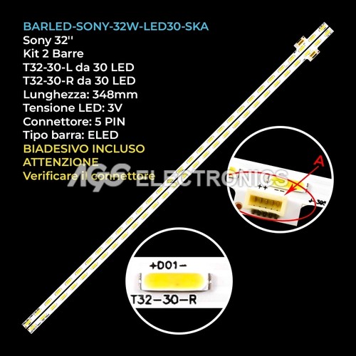 Kit barre strip - strip, 30