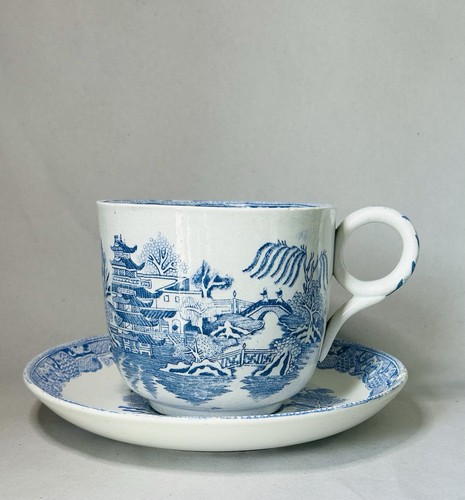 Rara tazza tè piattino - tazza, da