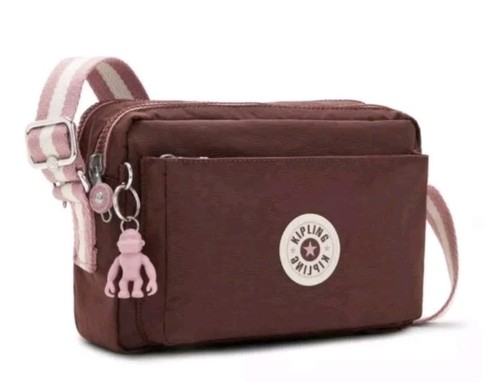 Borsa tracolla kipling abanu - kipling,