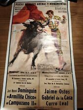 LOCANDINA / POSTER CORRIDA BARCELLONA 1977