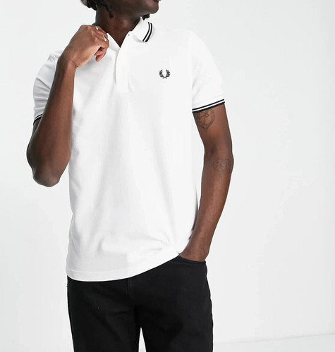 Fred perry tipped polo shirt - tipped,