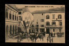 Cartolina Bagni Di Casciana Piazza Delle Terme La Festa Pallone aerostatico