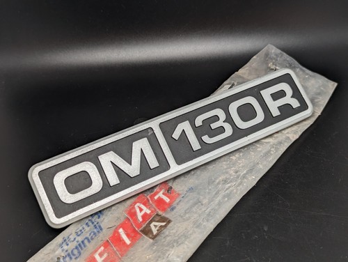 130 fiat iveco logo sigla - om,