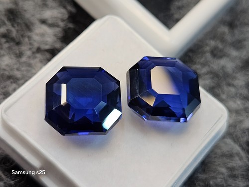 Tanzanite blu coppia gemme - blu, di
