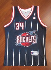 Canotta Champion OLAJUWON HOUSTON ROCKETS maglia maillot camiseta jersey trikot