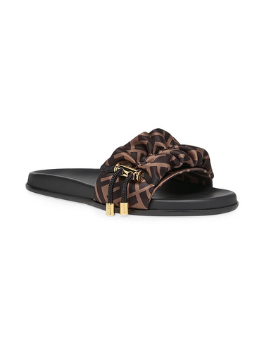 Sandali donna fendi con logo - donna,