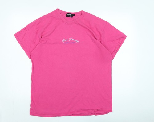 Shirt uomo boohoo rosa - t-shirt,