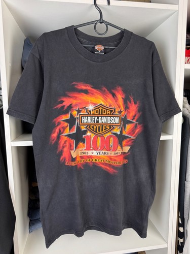 Shirt harley davidson 100 - harley, 100°