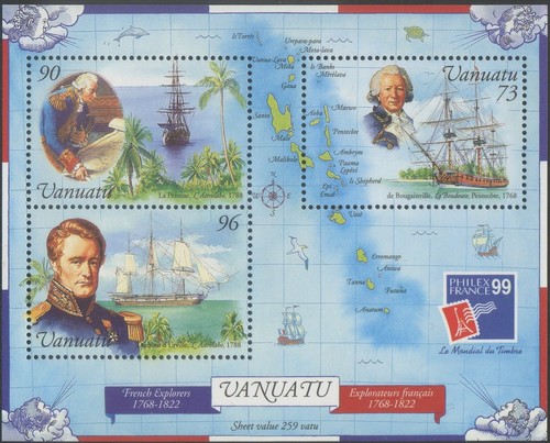 Vanuatu 1999mnh early - vanuatu, 1999mnh**early