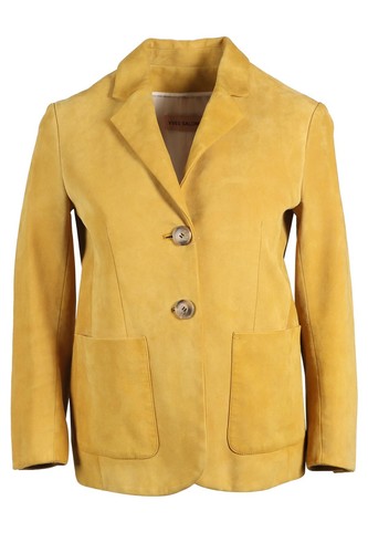Yves salomon blazer - blazer, giallo