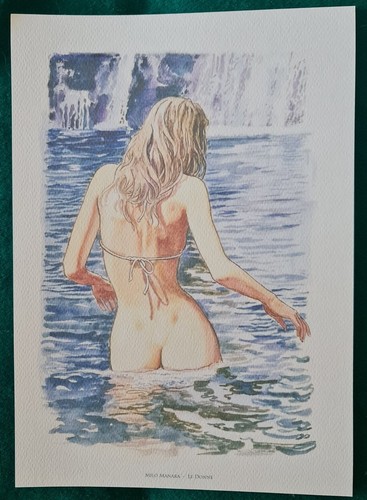 Manara stampa non firmata - manara,