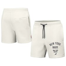 Pantaloncini corti in pile pesanti New York Knicks da uomo taglia media NBA x Jeff Staple