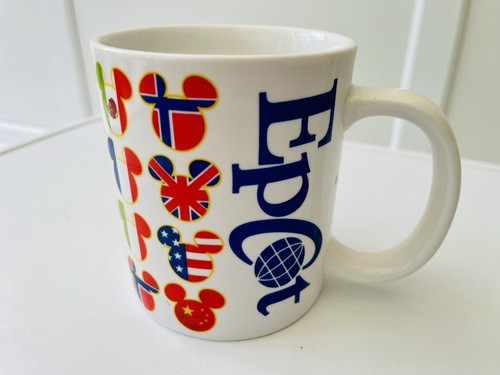 Large disney epcot mug - disney,