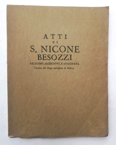 Atti san nicone - di, besozzi