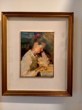 quadro Cesare Peruzzi olio su tela con certificato autenticità. Misura 18x24