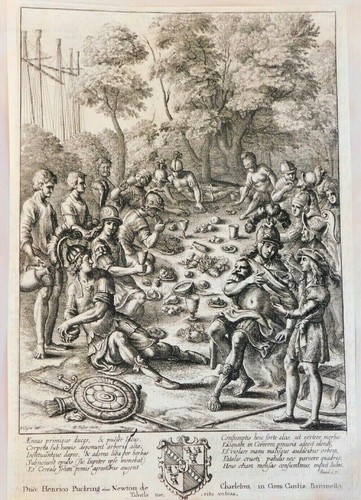 Primo pasto dei troiani - il, nel
