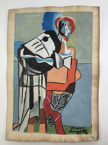 Pablo picasso coa - coa, dipinto