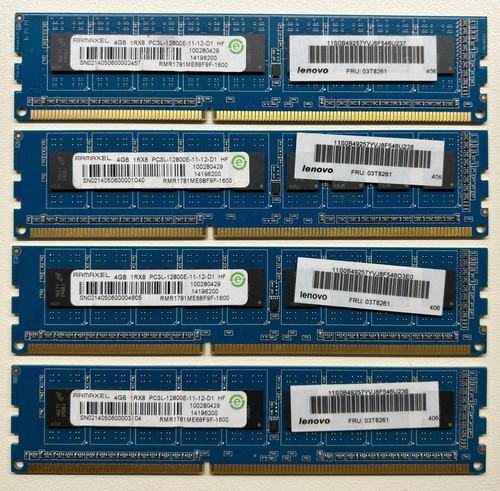 16gb memorie ram - (4x4gb),