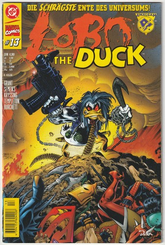 Against marvel 13 lobo - dc, #13