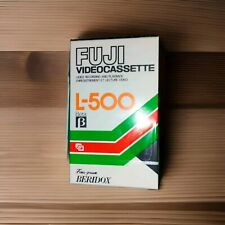 NEW FUJI VIDEO CASSETTE BETAMAX L-500 NUOVA SIGILLATA-SEALED
