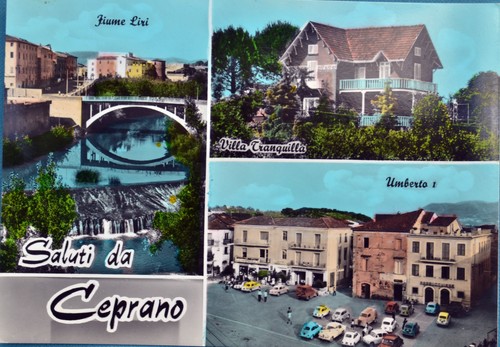 Saluti ceprano 1950 - ceprano,