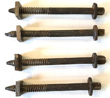 Set 4 bulloni letto antichi in