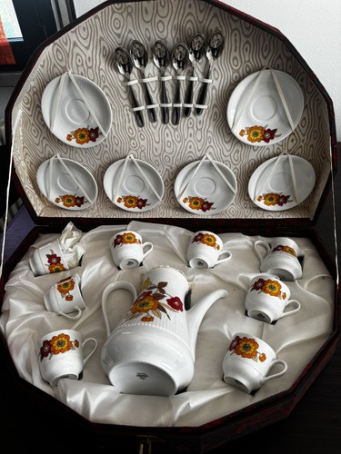 Servizio caffè vintage anni - vintage,