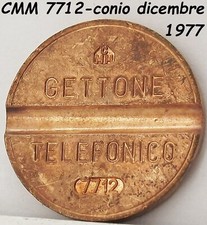 1977 GETTONE TELEFONICO CMM