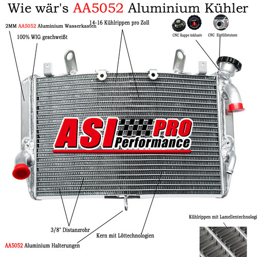 Upgraded aluminium kühler - upgraded,