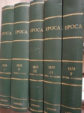 Rivista EPOCA rilegata annata