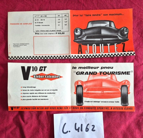4162 citroen 19 ds - ,