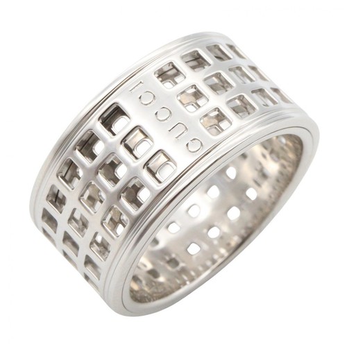 Anello gucci oro bianco - anello, 18kwg