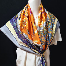 RARA SCIARPA DI SETA VINTAGE