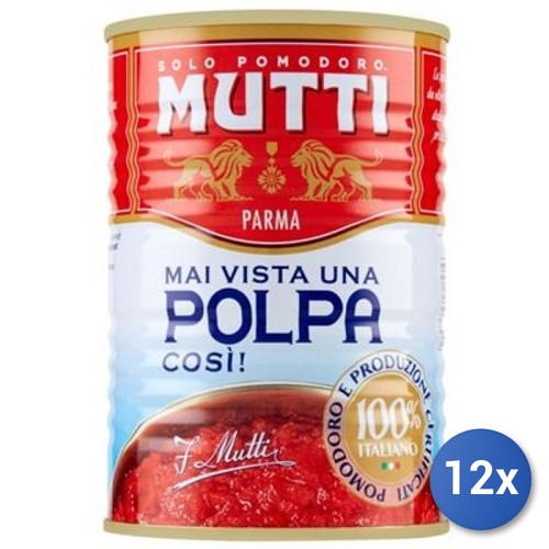 12x multipack mutti polpa - multipack,