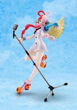 One Piece Statua P.O.P PVC Rosso Diva del mondo Uta 23 cm